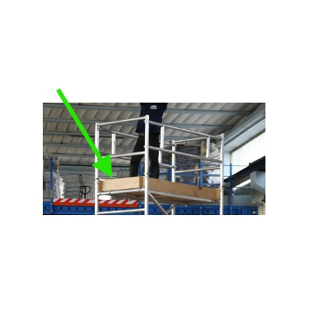 Vendita online Modulo F kit fascia fermapiede per trabattello Jolly